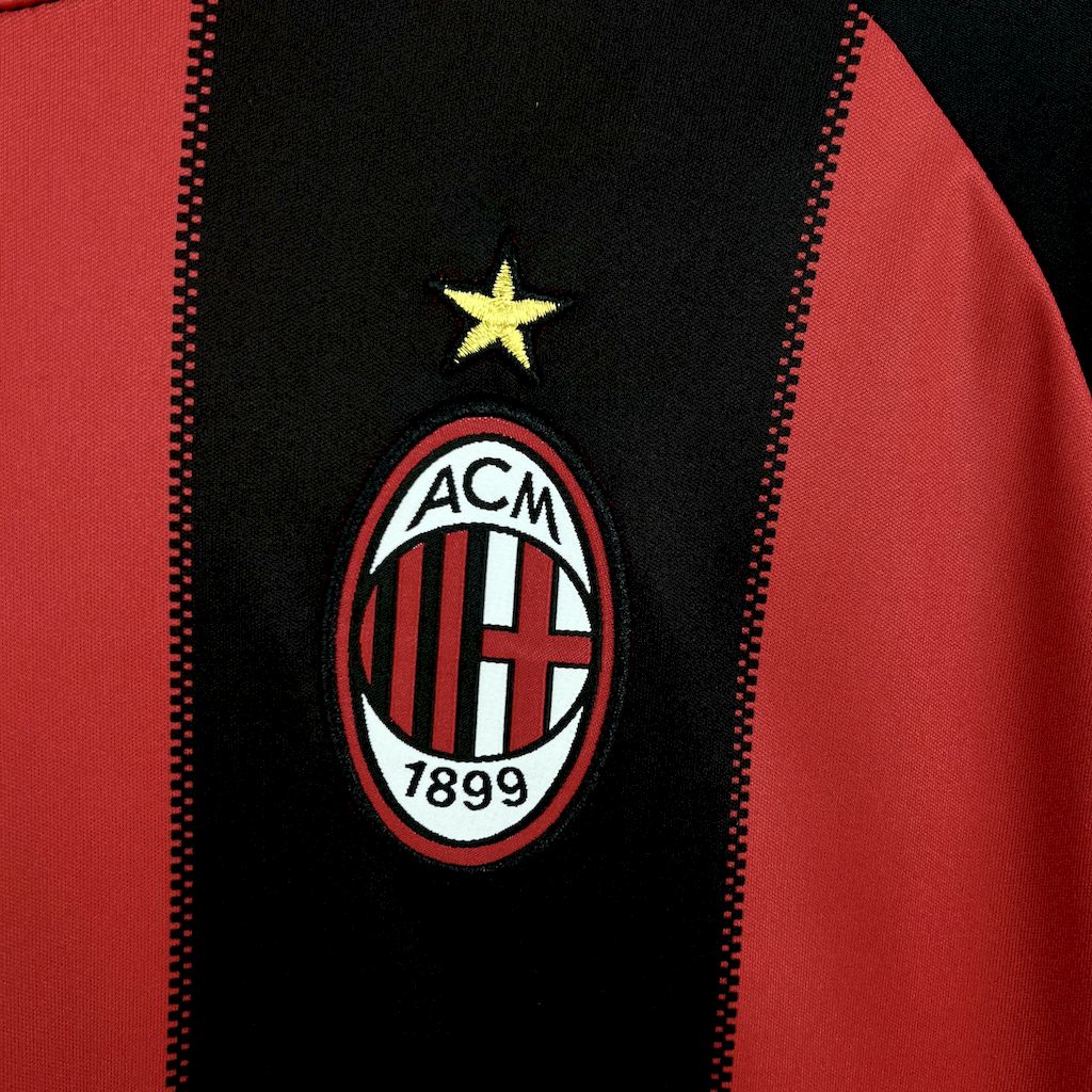 20241122202224100.jpg Retro AC Milan 2010/11 Home Long Sleeve Jersey - Image 7