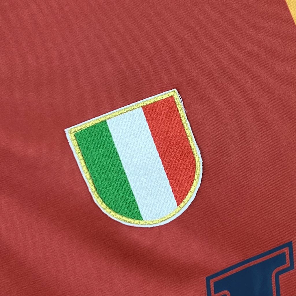 2024112514020674.jpg Retro AS Roma 2001/02 Home Long Sleeve Jersey - Image 7