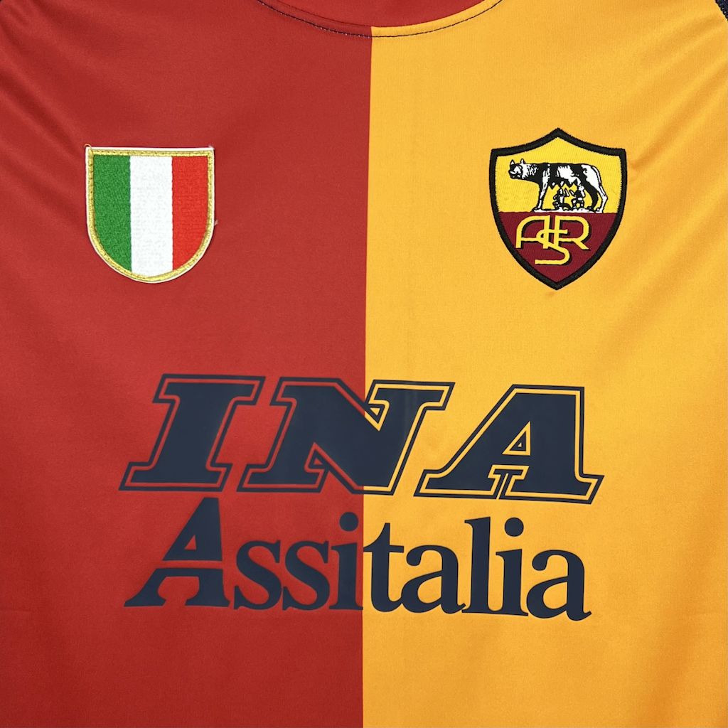2024112514022792.jpg Retro AS Roma 2001/02 Home Jersey - Image 5