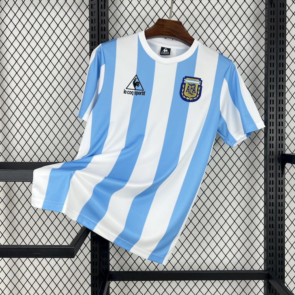 2024120305340865.jpg Retro Argentina 1986 Home Jersey - Image 1