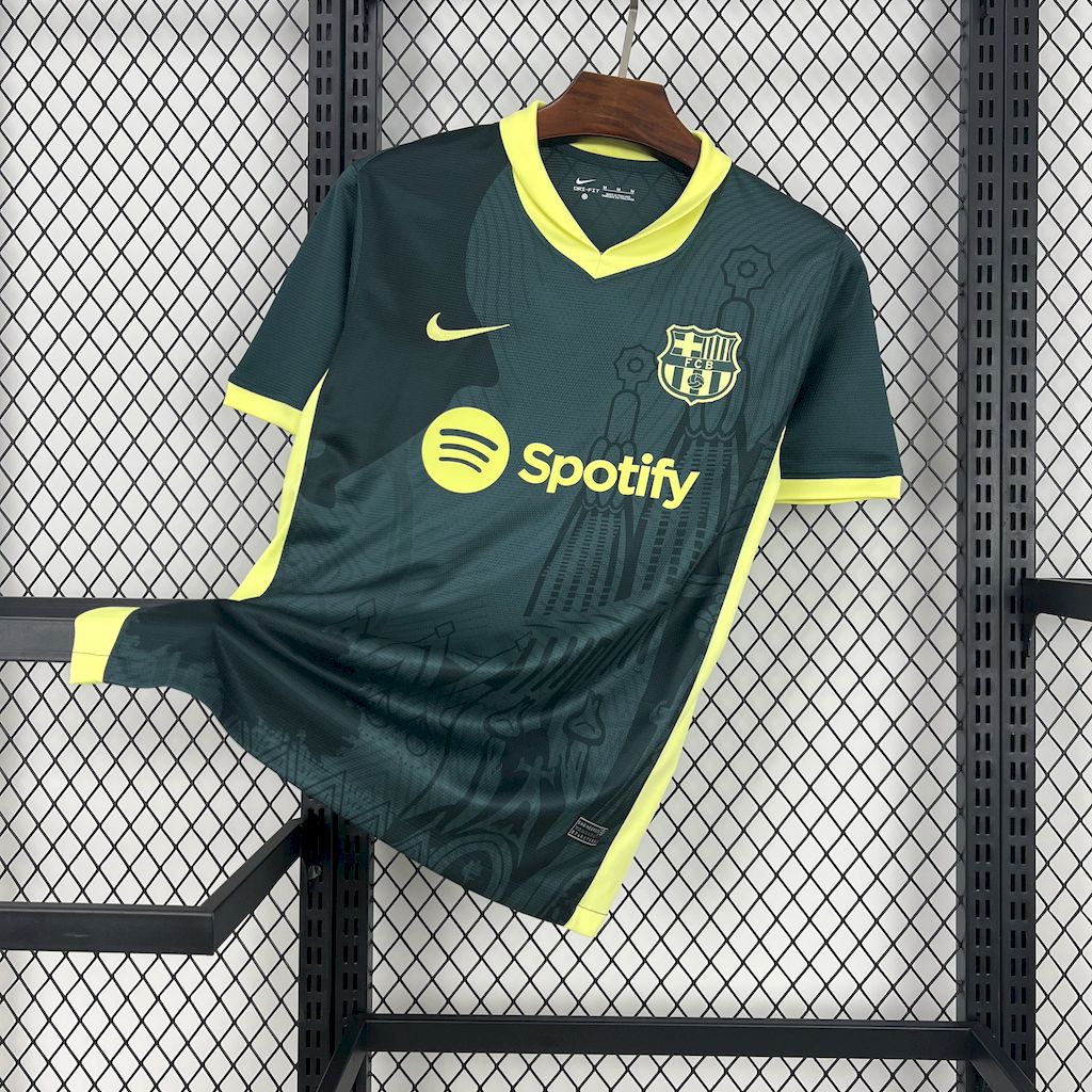 Mens Barcelona 2024/25 Dark green Jersey