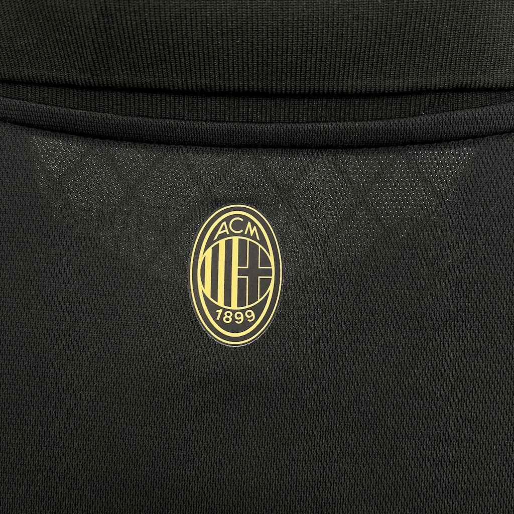 20250102185912100.jpg Mens AC Milan 2024/25 125th Goalkeeper Long Sleeve Retro Jersey - Image 3
