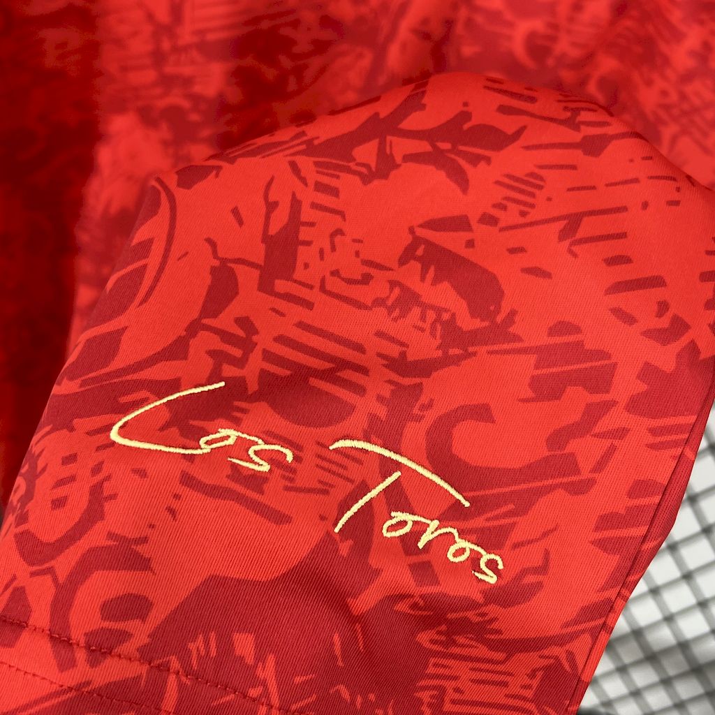 2025010314435065.jpg Mens Spain 2024/25 Red special edition Jersey - Image 7