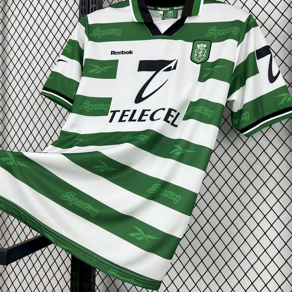 2025020609051294.jpg Retro Sporting CP 1999/00 Home Jersey - Image 3