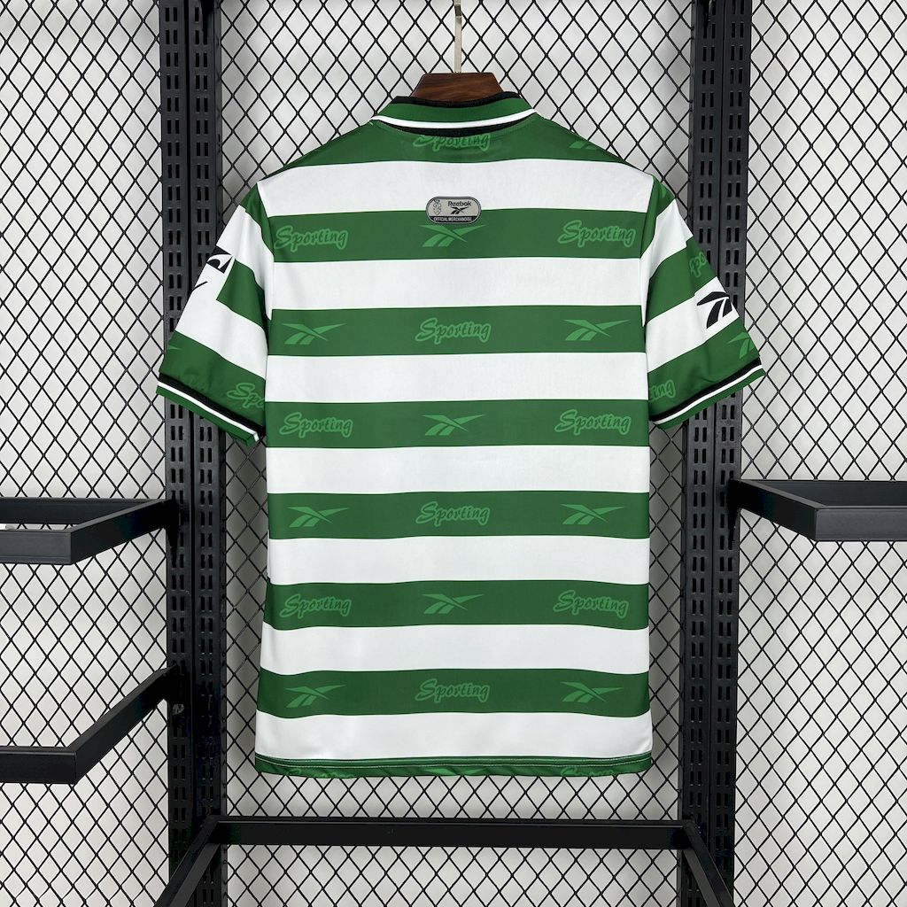 2025020609051685.jpg Retro Sporting CP 1999/00 Home Jersey - Image 2