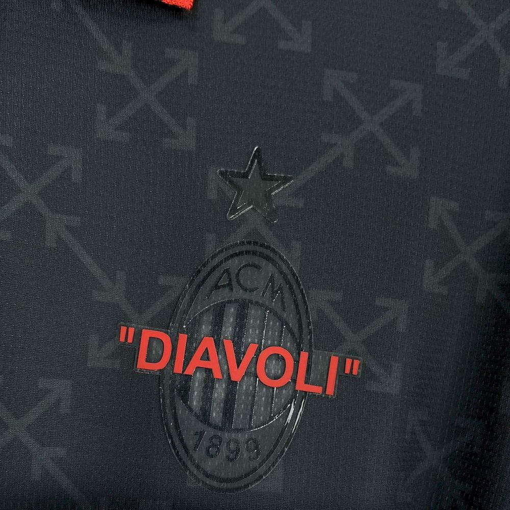 2025021507120467.jpg Mens AC Milan 2025/26 Co-Branded Black Edition Jersey - Image 6
