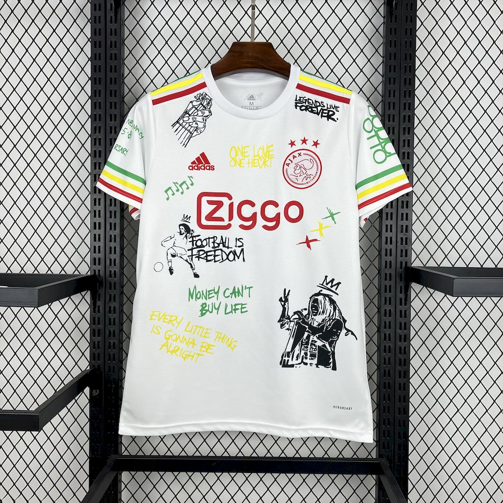 2025022314112699.jpg Mens Ajax 2025/26 Amsterdam Bob Marley 40th Jersey - Image 4