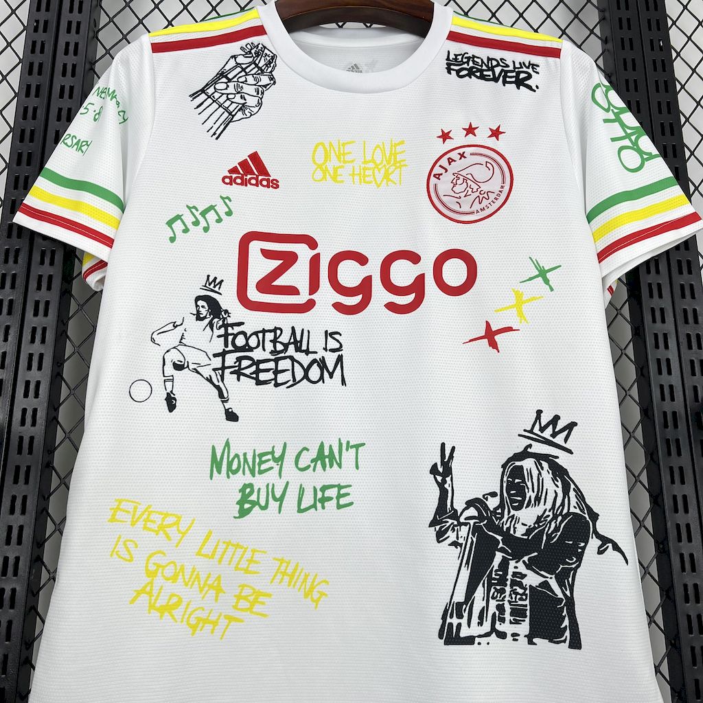 2025022314112887.jpg Mens Ajax 2025/26 Amsterdam Bob Marley 40th Jersey - Image 3