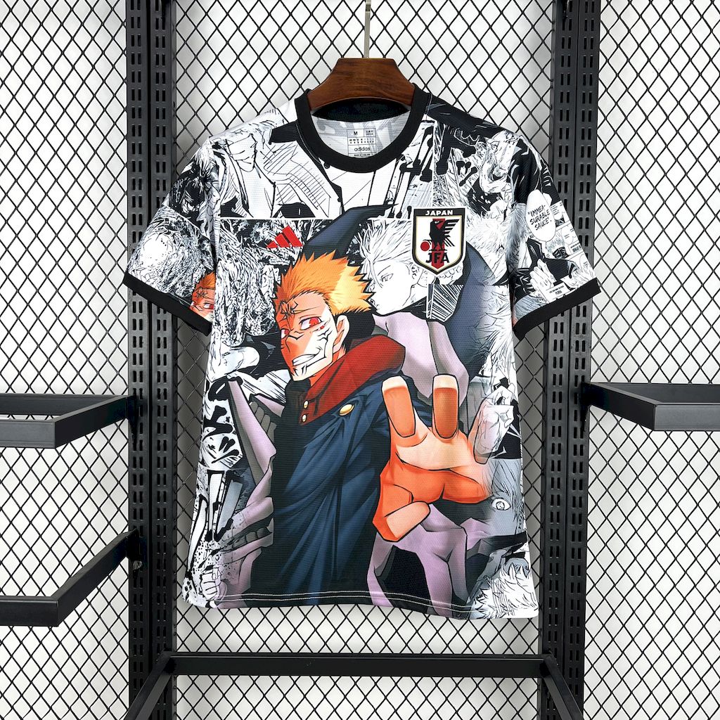 202502231426313.jpg Mens Japan 2025/26 ごじょう さとる-いたどり ゆうじ Jersey - Image 3