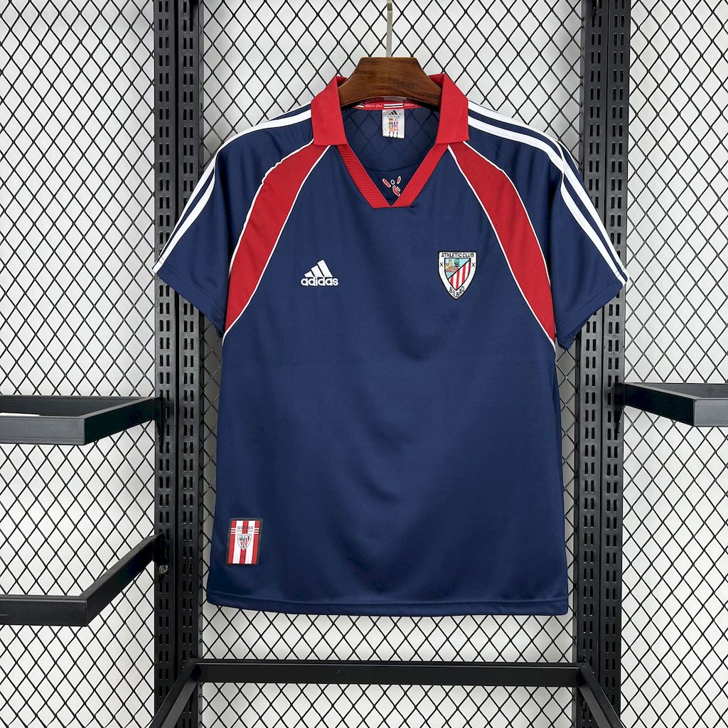 2025022609442112.jpg Retro Athletic Bilbao 1999/00 Away Jersey - Image 3