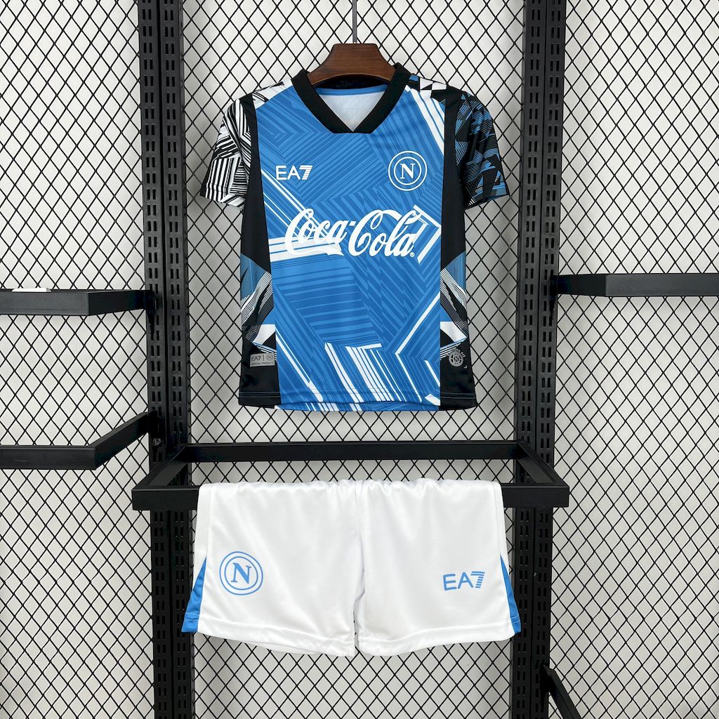 2025030212041680.jpg Kids Napoli 2024/25 Coca-Cola Joint edition Kit - Image 1