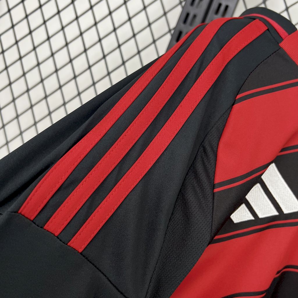 2025030716161255.jpg Mens Flamengo 2025/26 Home Long Sleeve Jersey - Image 3