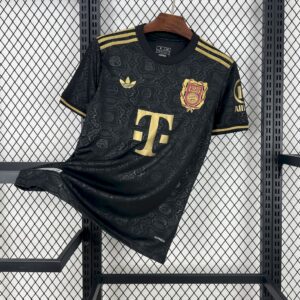 Mens Bayern Munich 2024/25 125 Anniversary Black Jersey