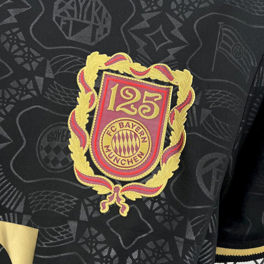 2025031814515763.jpg Mens Bayern Munich 2024/25 125 Anniversary Black Jersey - Image 9