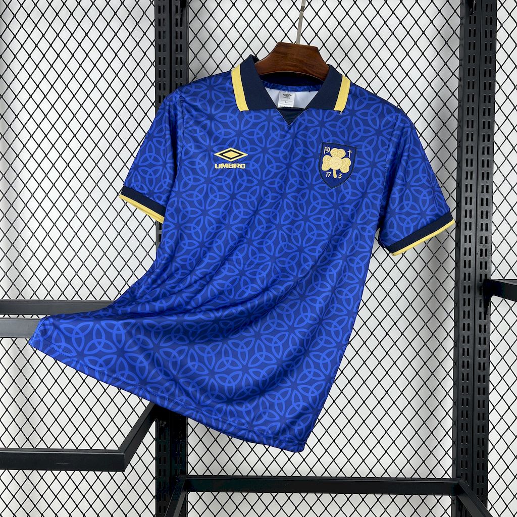 2025032017195074.jpg Mens Ireland 2025/26 St. Patrick’s Day Blue Jersey - Image 1