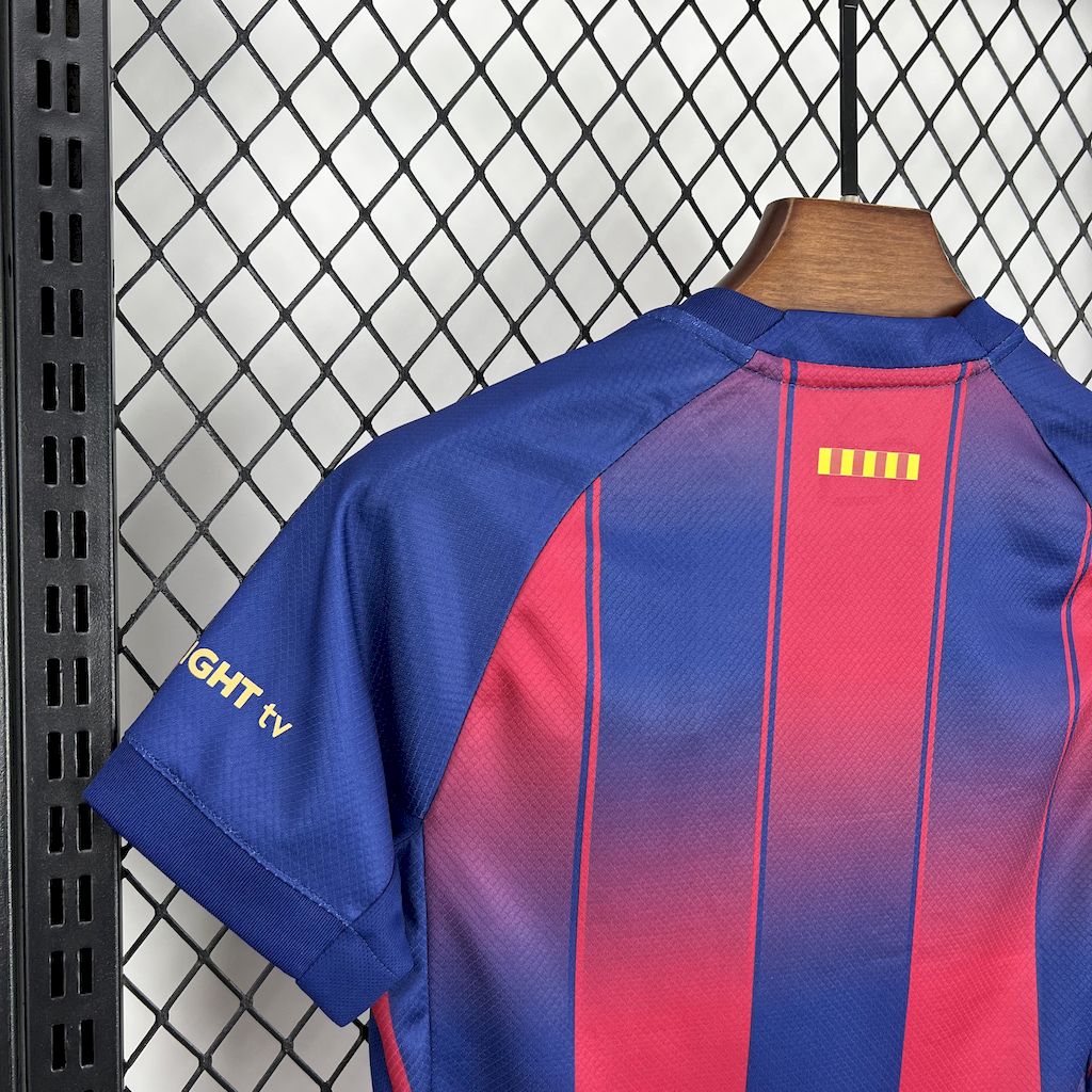 202503221626136.jpg Kids Barcelona 2025/26 Home Kit - Image 3
