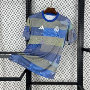 Mens Real Madrid 2025/26 Pre-match suit Jersey