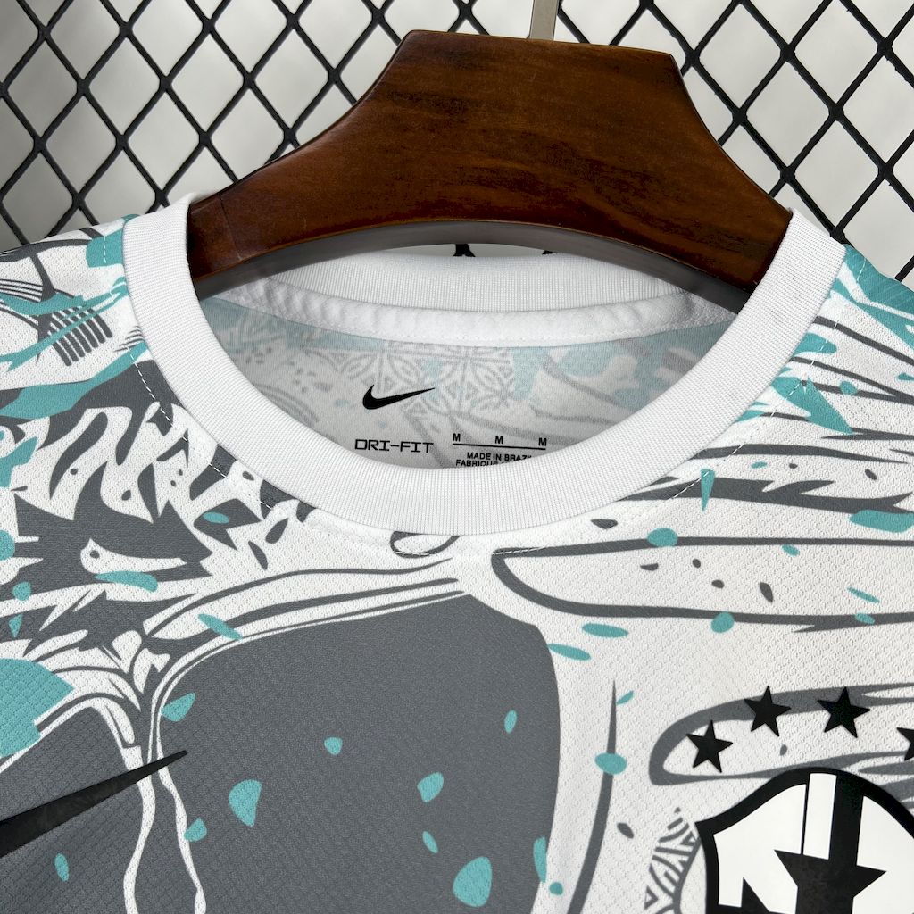 2025033013451357.jpg Mens Brazil 2025/26 White Parrot Edition Jersey - Image 5