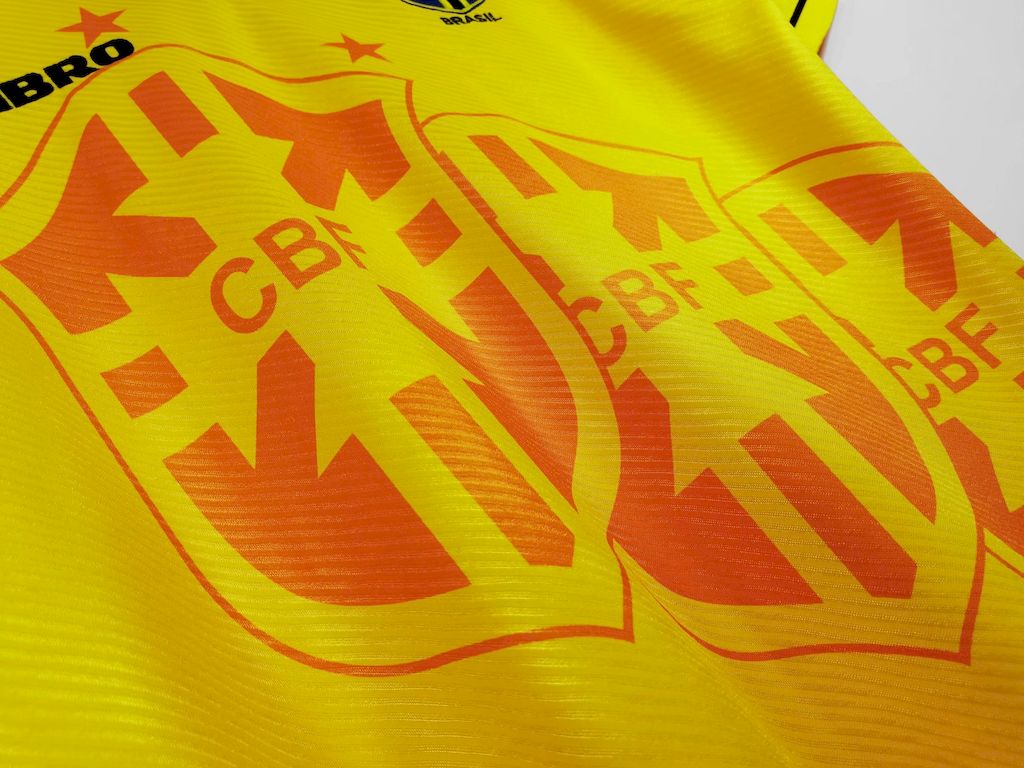 2025033017471710.jpg Retro Brazil 1994 World Cup Home Jersey - Image 8