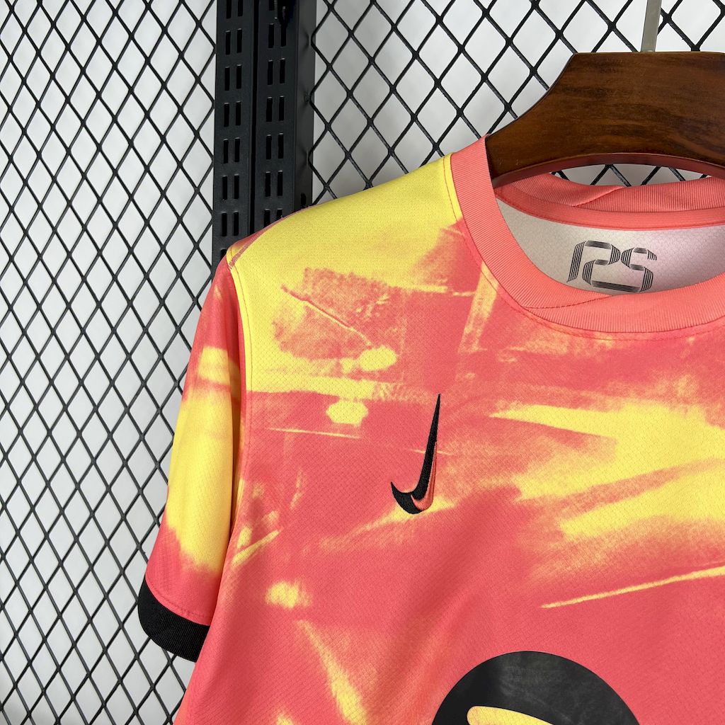 2025040115012124.jpg Mens Barcelona 2025/26 Orange pre-match Jersey - Image 6