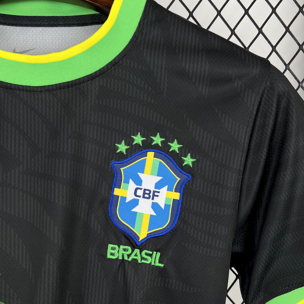 2025041113200432.jpg Mens Brazil 2025/26 Dove Edition Black Jersey - Image 5