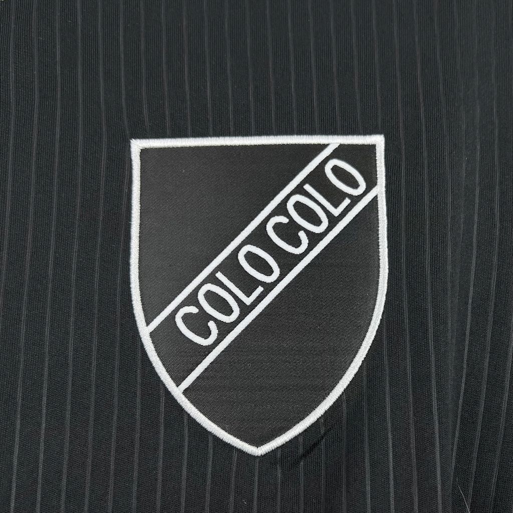 2025041113202431.jpg Mens Colo Colo 2025/26 Casual retro style black Jersey - Image 4
