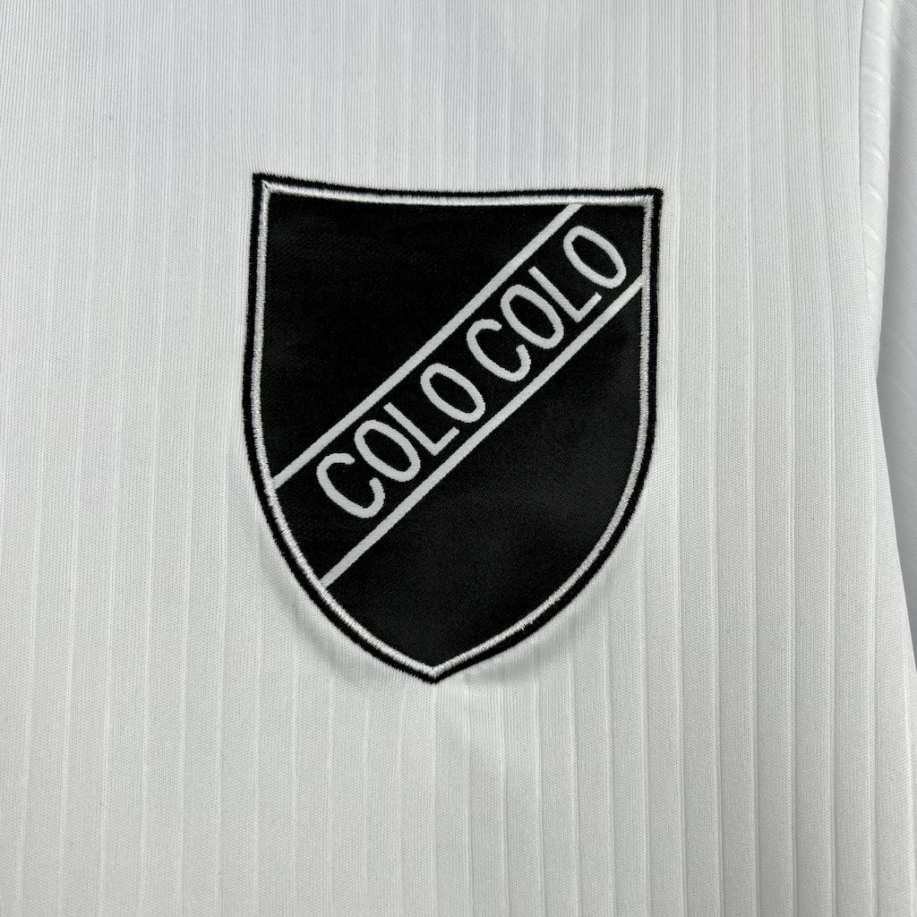 2025041113203013.jpg Mens Colo Colo 2025/26 Casual retro style white Jersey - Image 5