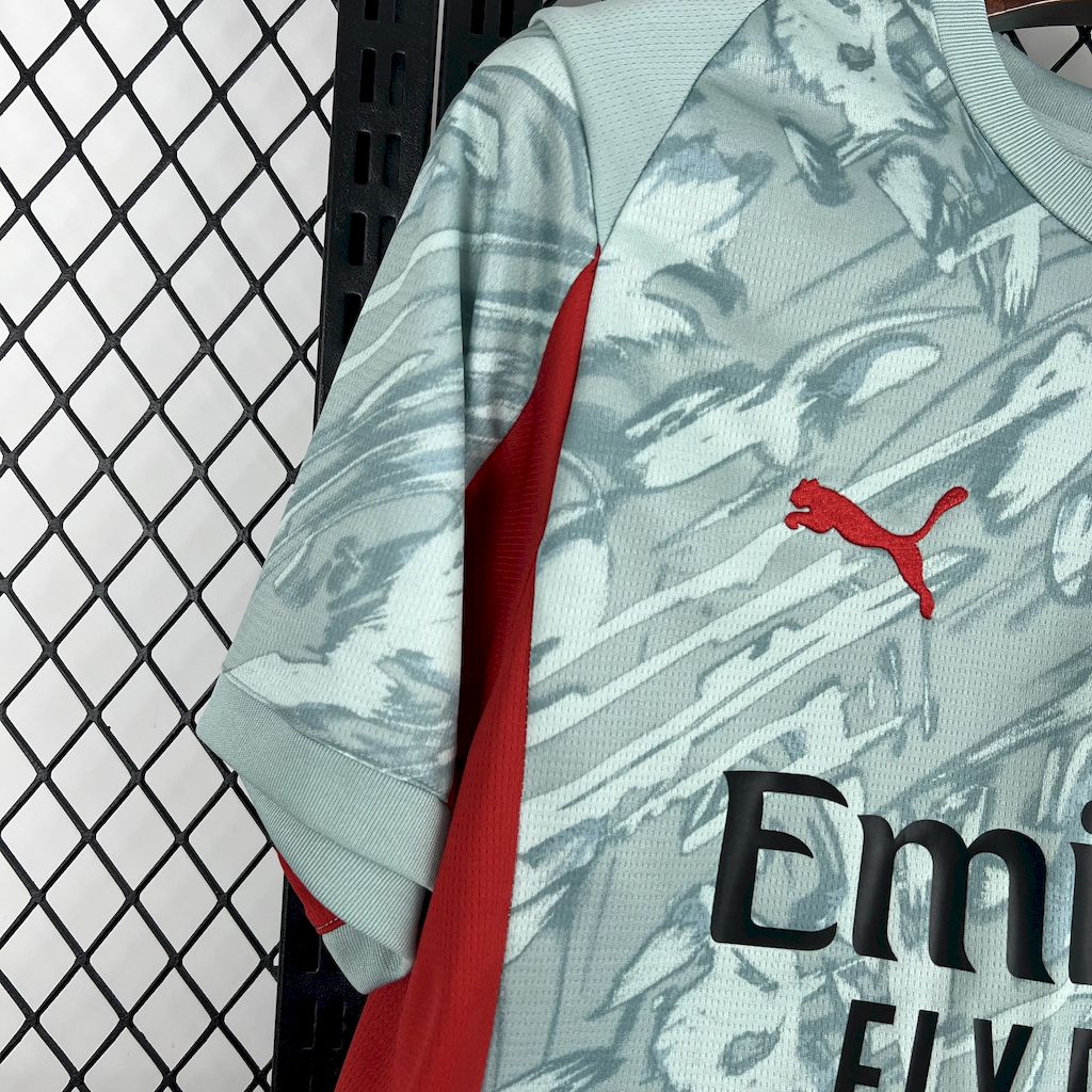 2025041215530336.jpg Mens AC Milan 2025/26 Goalkeeper Green Jersey - Image 8