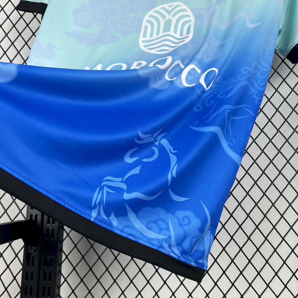 202504121554204.jpg Mens Morocco 2025/26 Ocean and sky version Jersey - Image 3