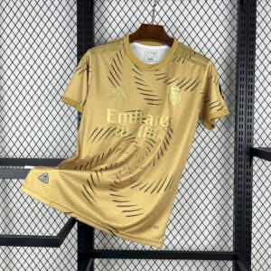 Mens Real Madrid 2025/26 Gold Jersey