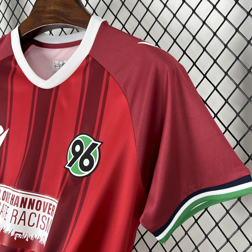 2025041314390960.jpg Mens Hannover 96 2024/25 Anti-racism Jersey - Image 5