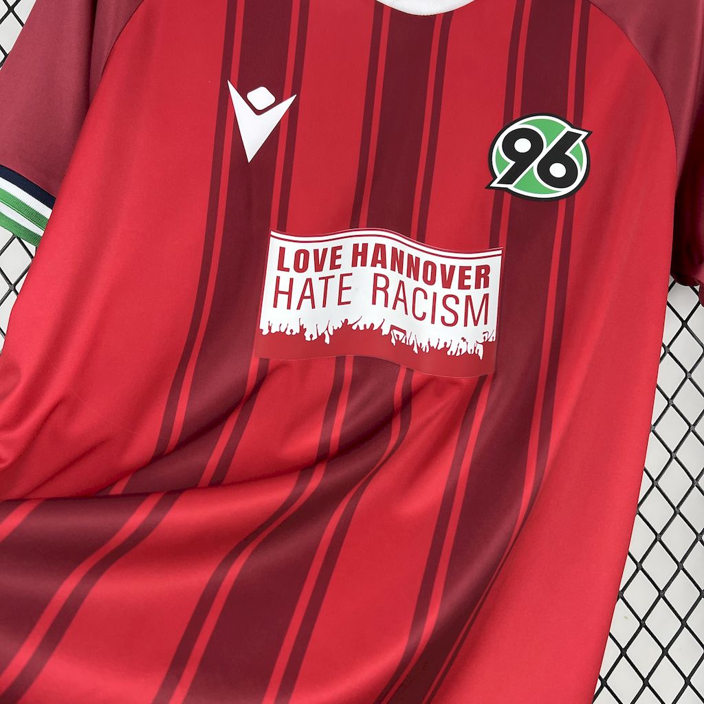 2025041314391368.jpg Mens Hannover 96 2024/25 Anti-racism Jersey - Image 3