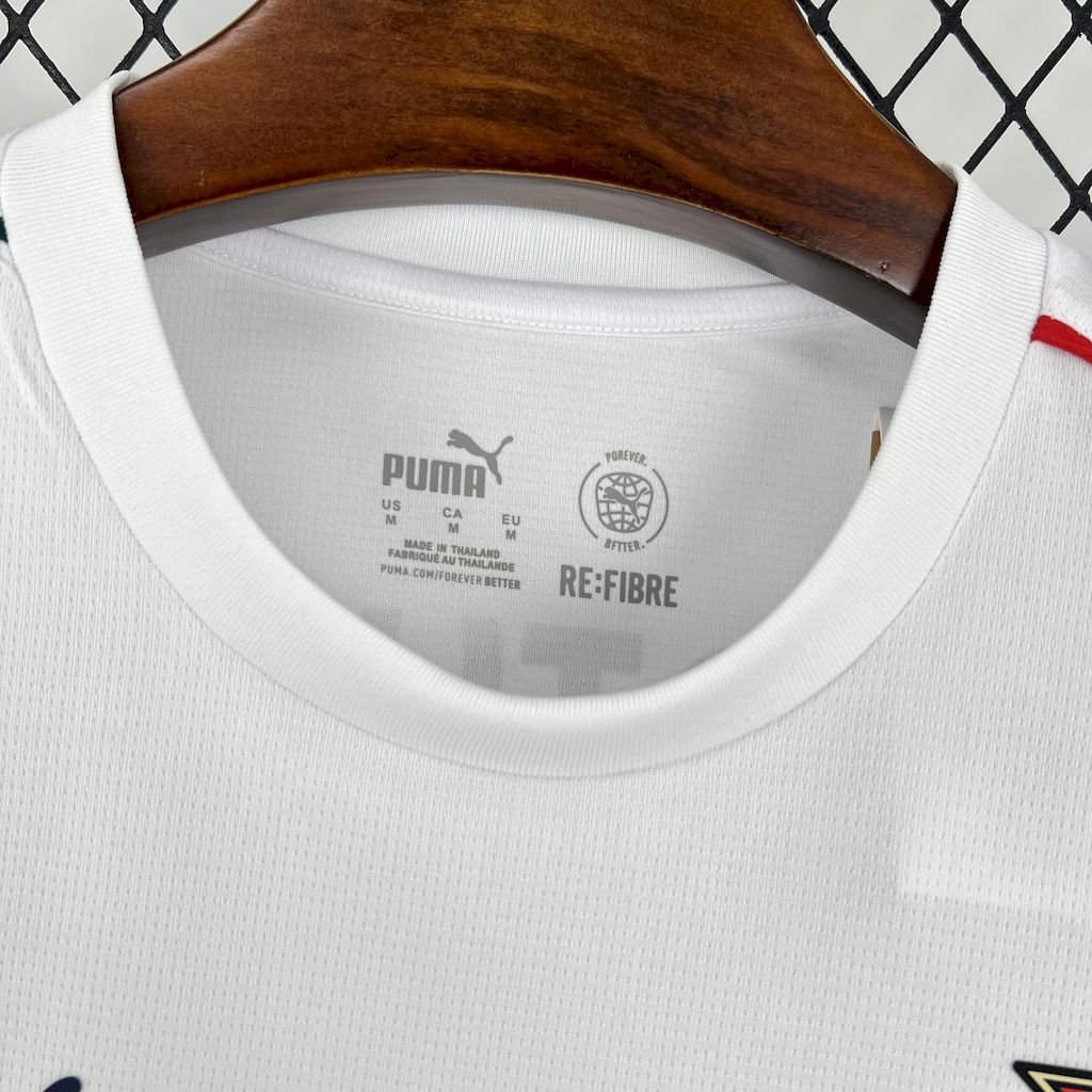 2025041314403236.jpg Mens Portugal 2025/26 Casuals Tee White Jersey - Image 5