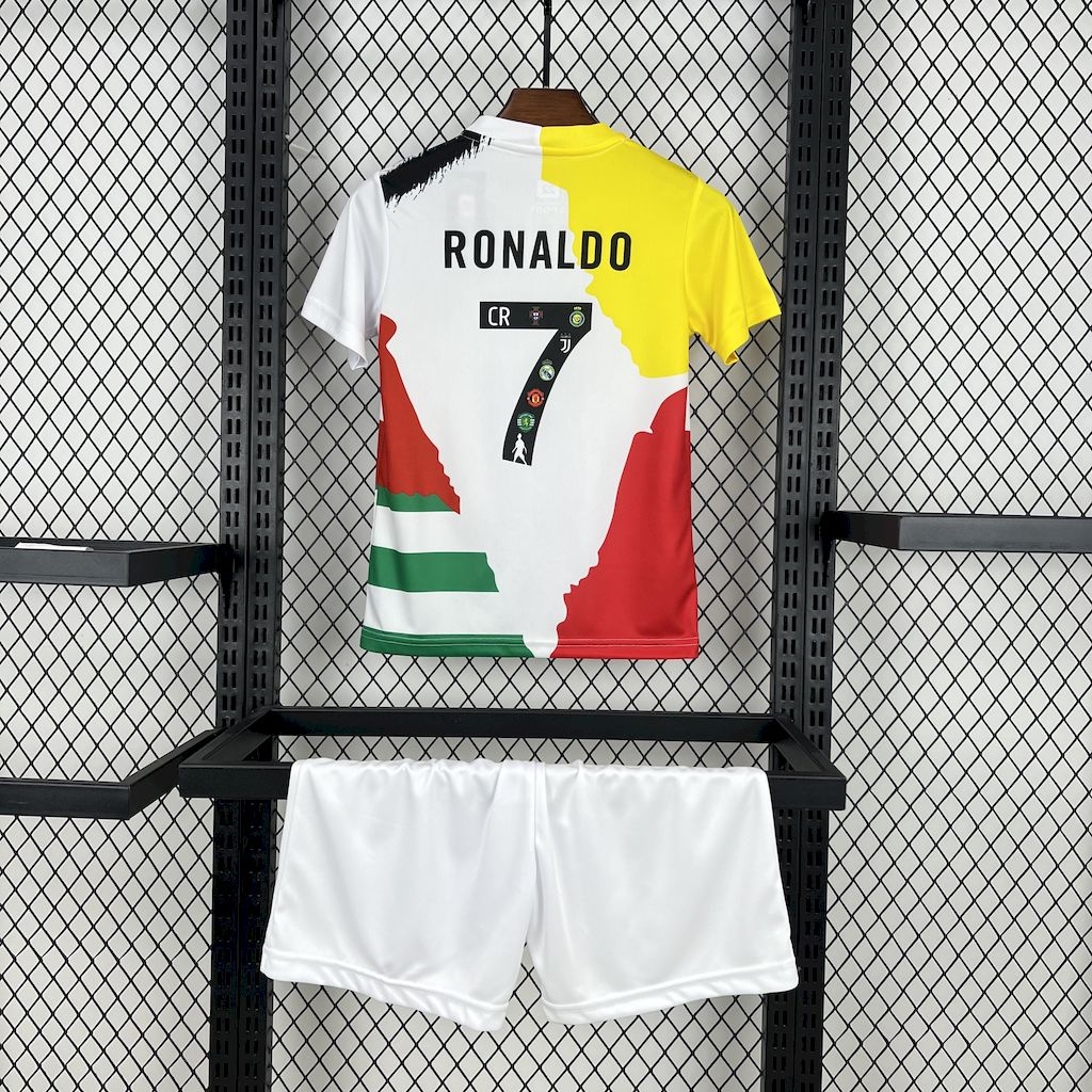 2025041514542497.jpg Kids Cristiano Ronaldo 2025/26 all club mix Kit - Image 2