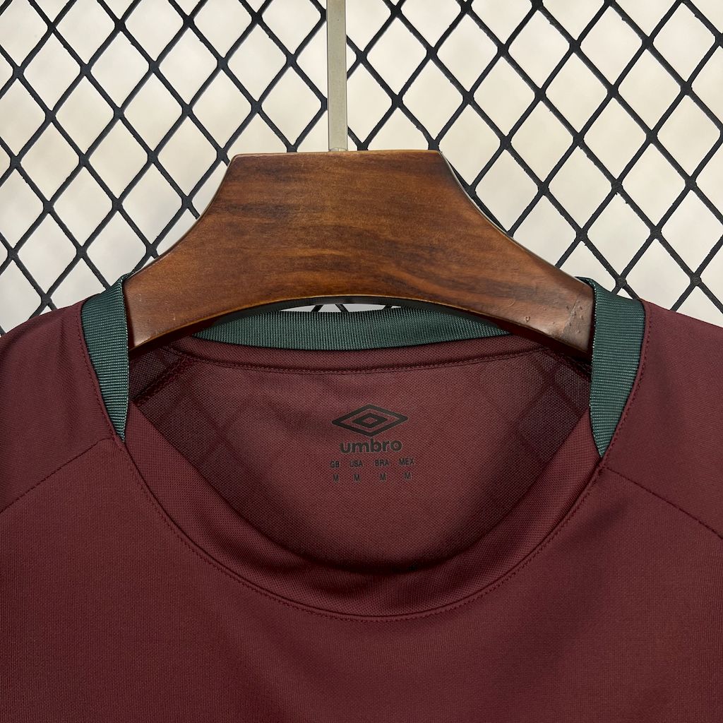 202504191710282.jpg Mens Fluminense 2025/26 Maroon pre-race Jersey - Image 6