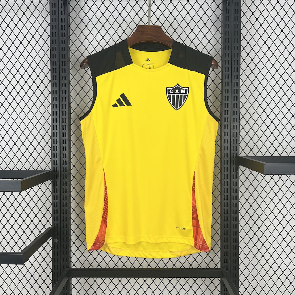 2025042410511847.jpg Mens Atlético Mineiro 2025/26 Training Yellow Vests - Image 1