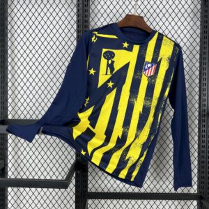 Mens Atletico Madrid 2025/26 Pre-match Long Sleeve Jersey
