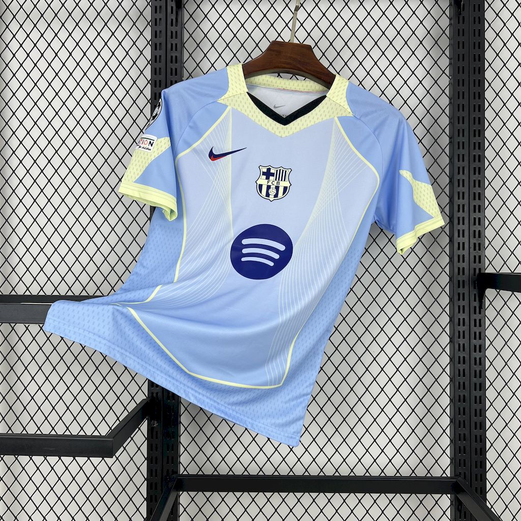 2025050114293251.jpg Mens Barcelona 2025/26 blue special edition Jersey (With Champions League) - Image 1