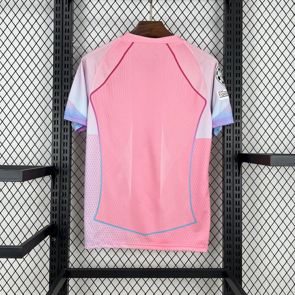 2025050114294978.jpg Mens Barcelona 2025/26 pink special edition Jersey (With Champions League) - Image 2