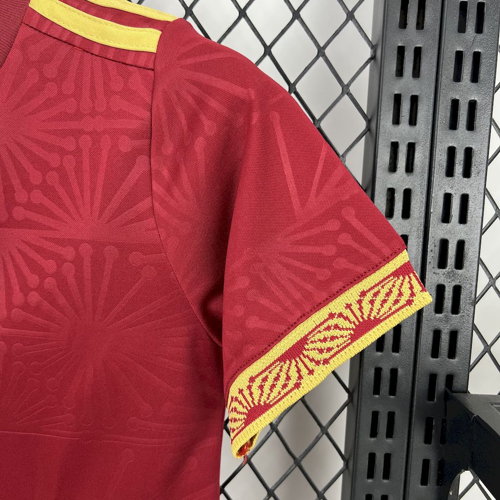 2025050114470231.jpg Kids Mexico 2025/26 Gold- Red Kit - Image 3