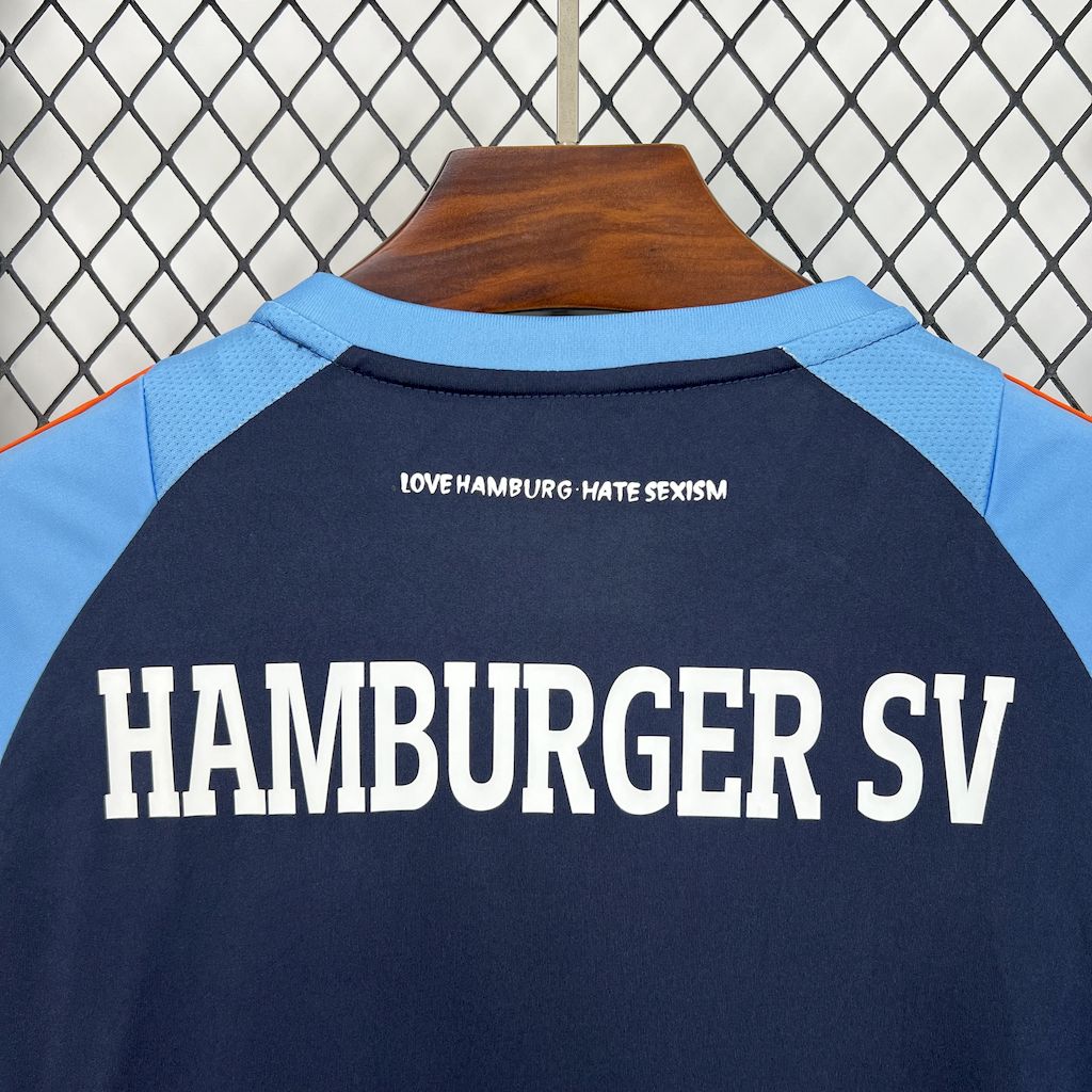 2025050413471190.jpg Mens Hamburger SV 2024/25 Pre-Match Shirt Jersey - Image 3