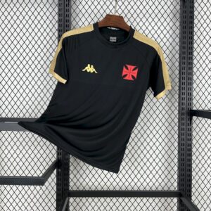 Mens Vasco da gama 2025/26  Supporter Black Gold Jersey