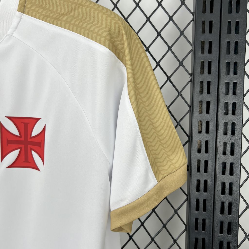 2025050413581237.jpg Mens Vasco da gama 2025/26  Supporter White Gold Jersey - Image 3