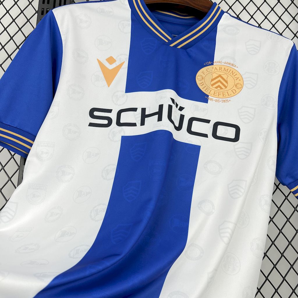 202505061946181.jpg Mens Arminia Bielefeld 2024/25 125th Anniversary Edition Jersey - Image 5