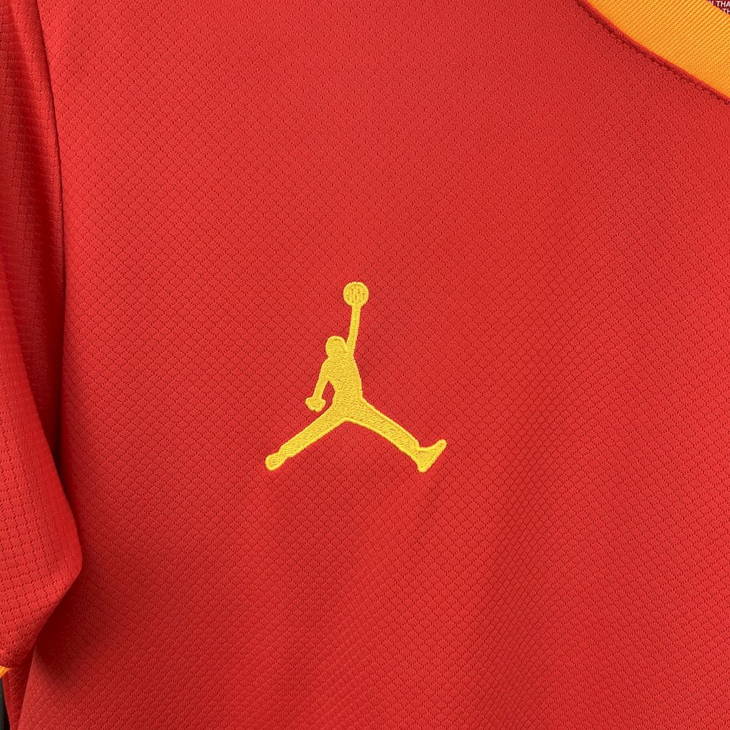 2025051217174614.jpg Mens Brazil 2025/26 Jordan Red Special Edition Jersey - Image 6