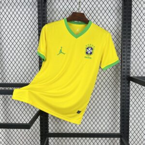 Mens Brazil 2025/26 Jordan Yellow Special Edition Jersey
