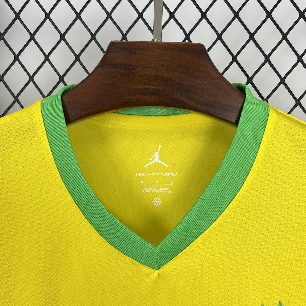 2025051217175529.jpg Mens Brazil 2025/26 Jordan Yellow Special Edition Jersey - Image 7