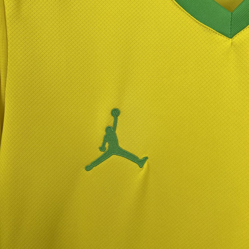2025051217175688.jpg Mens Brazil 2025/26 Jordan Yellow Special Edition Jersey - Image 6