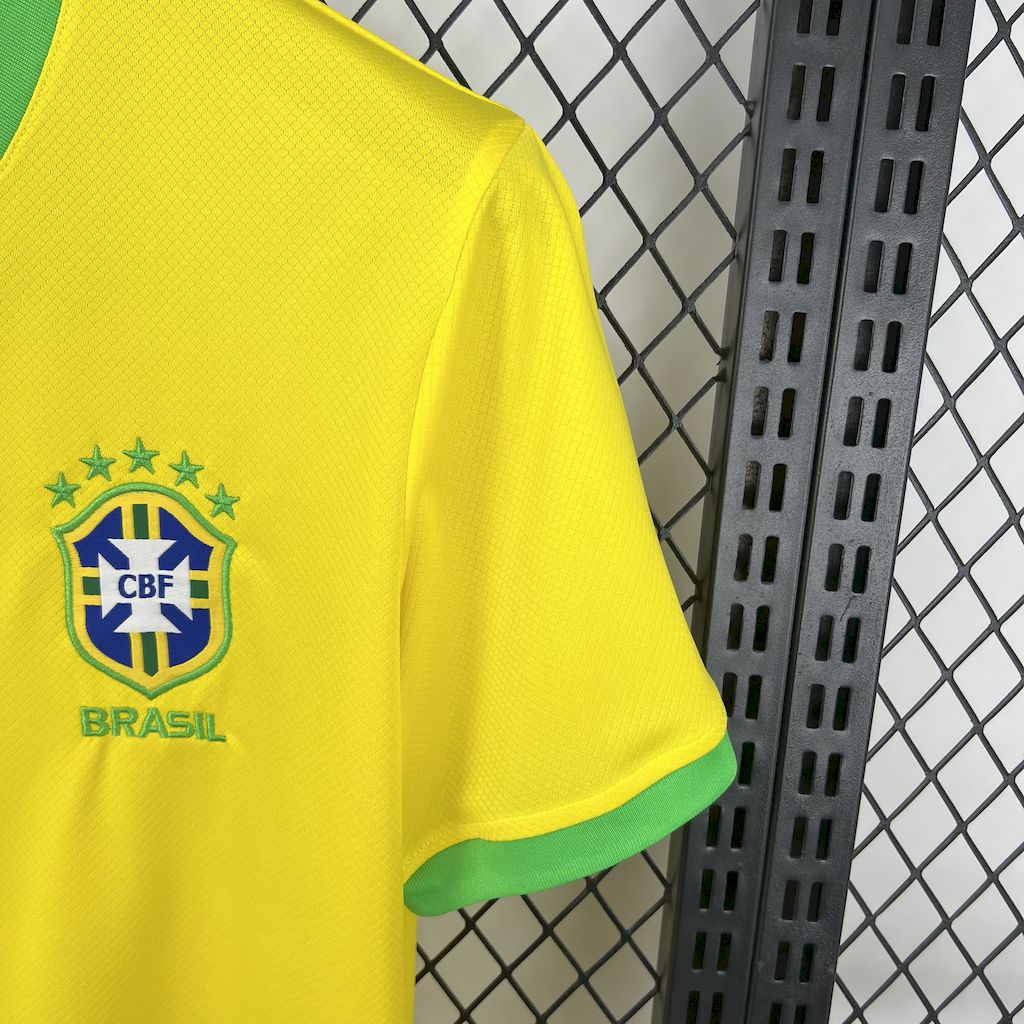 2025051217180090.jpg Mens Brazil 2025/26 Jordan Yellow Special Edition Jersey - Image 3