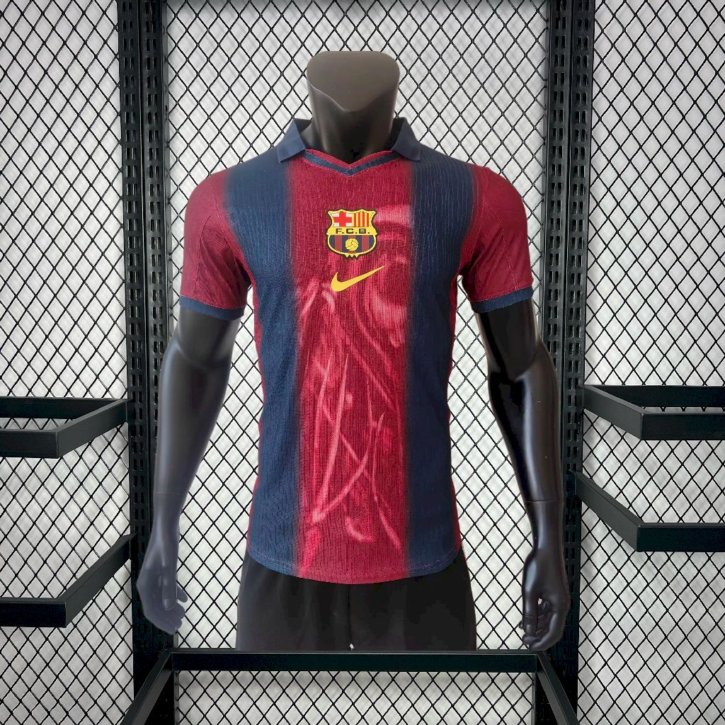 2025051310224273.jpg Mens Barcelona 2000/01 Home Retro Skeleton Authentic Jersey - Image 1